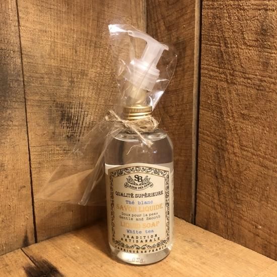 【フレンチクラシック】リキッドソープ ポンプ付き(ホワイトティー)