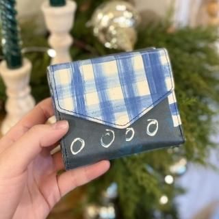 IEye's 三つ折り財布「Blue Blue Blue」