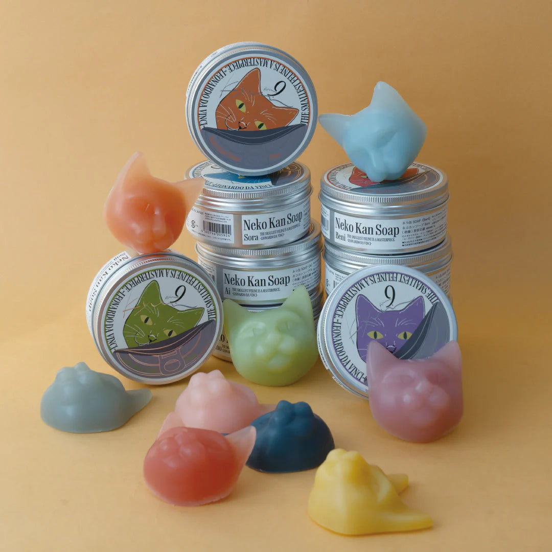 数秘No.5 ネコ缶SOAP《Sora》