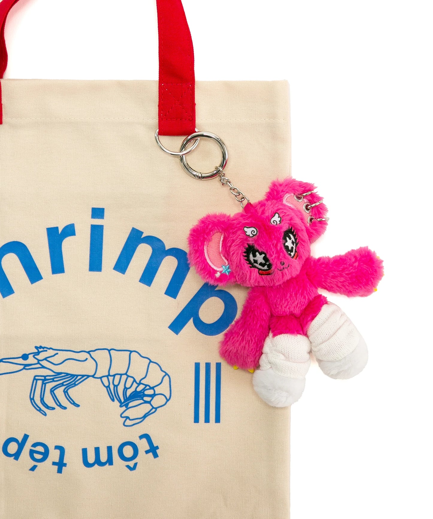 THAILAND Shrimp トートバッグ IVORY|エビデザイン コットンプリントトート