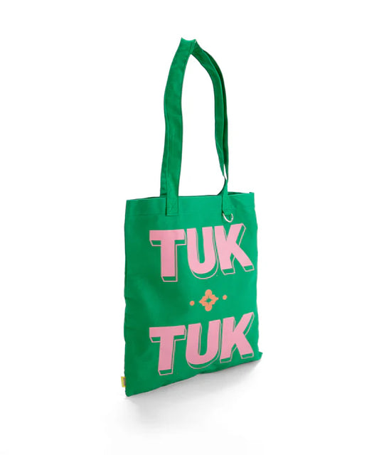 MYUUA THAILAND TUKTUK トートバッグ GREEN