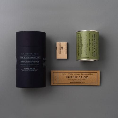 お香セット サイプレス(ヒノキ)フレーバー（CANDY DESIGN&WORKS Incense Kit “#04 Cypress flavor”）