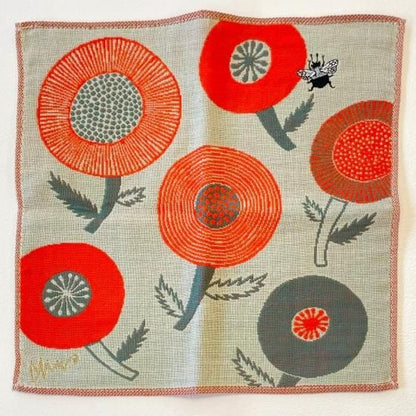 ３重ガーゼハンカチ