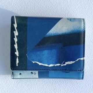 IEye's　三つ折り財布「Blue Blue Blue」