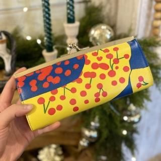 IEye's　口金長財布「チェリー」