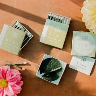 hibi マッチ型お香 藤 (専用マット付)