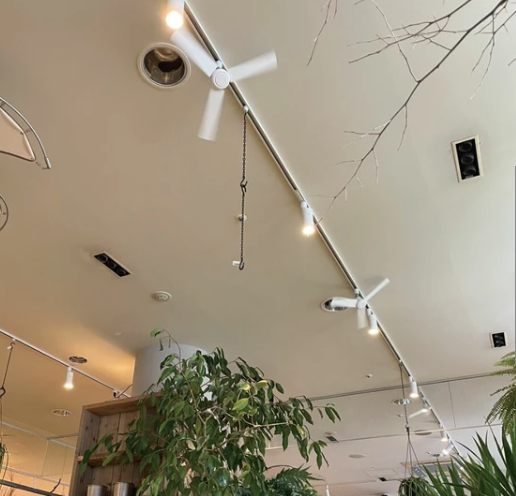 DUCT RAIL FAN DC plus Φ50 / ダクトレールファン DCプラス Φ50 ホワイト