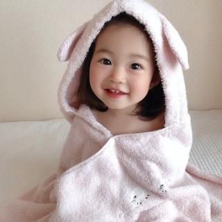 メレンゲ フード付バスタオル