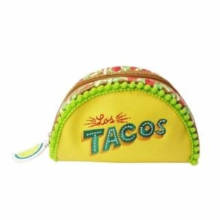 メキシコ　タコス型ポーチ