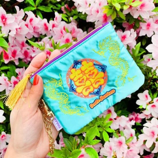 香港ティッシュポーチ　ダブルハピネス