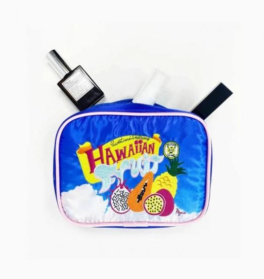 ハワイトロピカルスクエアポーチ