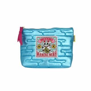 日本招き猫メタリックポーチ