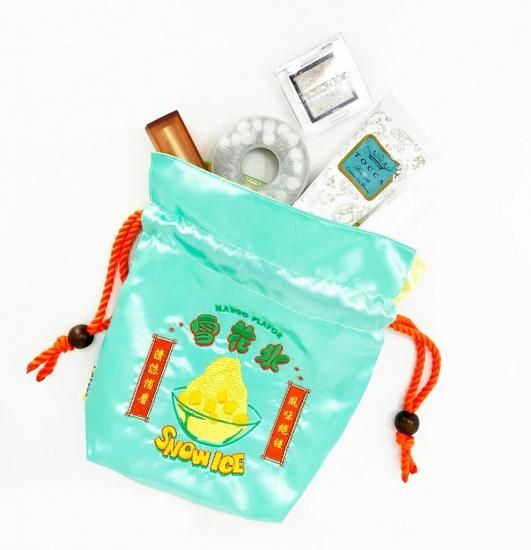 台湾マンゴーかき氷巾着袋
