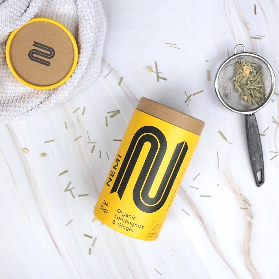 【NEMI TEAS（ネミティー）】レモングラス ＆ ジンジャー［ティーバッグ15個入］
