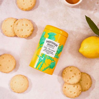 【クッキー缶】メディタレイニアン レモン【SHORTBREAD HOUSE OF EDINBURGH】