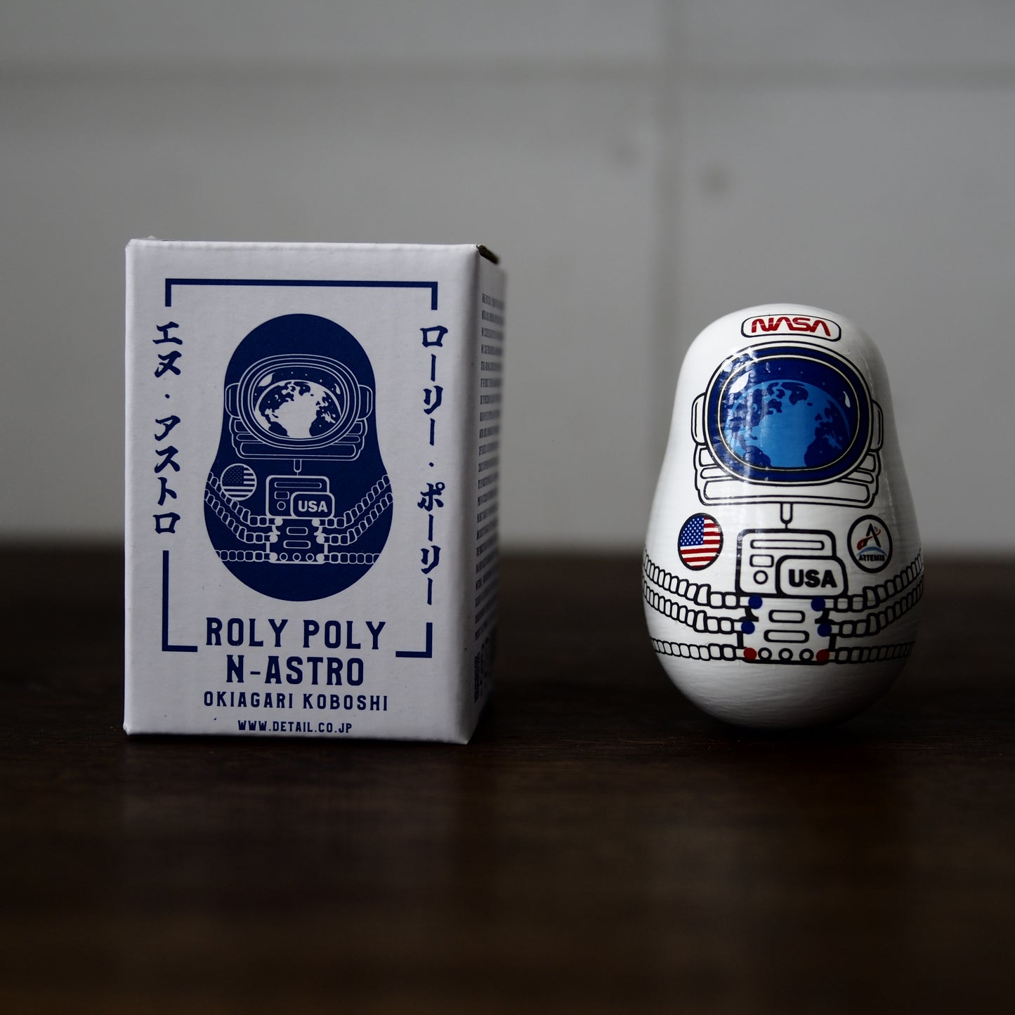 Roly Poly “N-Astro”｜何度でも起き上がる、小さな宇宙飛行士