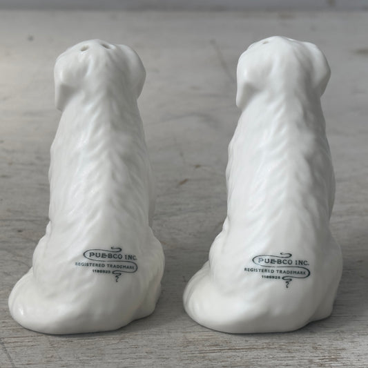 CERAMIC SALT & PEPPER SHAKER SET / Golden Retriever｜ゴールデンレトリバーの陶器ソルト＆ペッパー