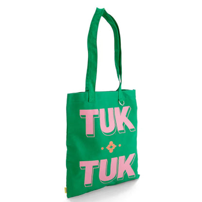 MYUUA THAILAND TUKTUK トートバッグ GREEN