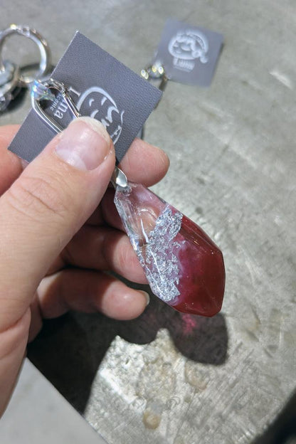 赤色のロマンチック【心落ち着くストラップ】