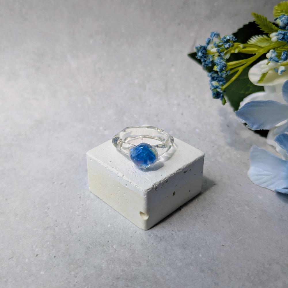 Flower Ring（デルフィニウム）【13号】
